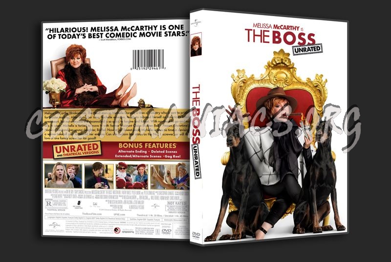 The Boss dvd cover