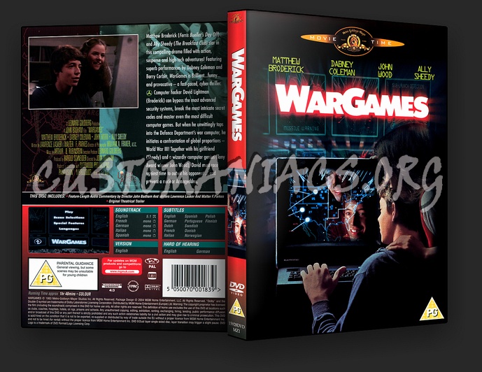 WarGames dvd cover