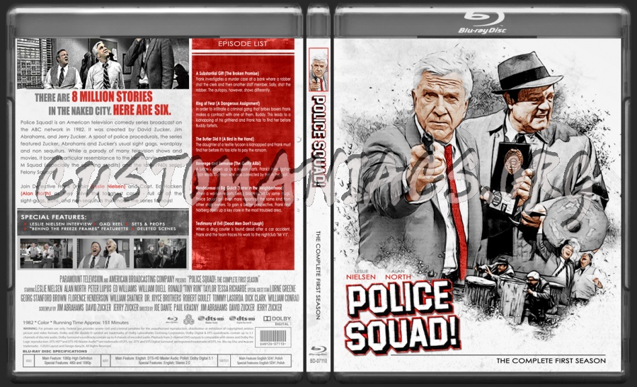 Police Squad! - The Complete Collection |TV Collection by dany26| blu-ray cover