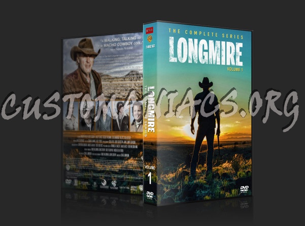 Longmire - The Complete Series - Volume 1 dvd cover