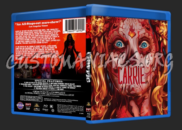 Carrie blu-ray cover