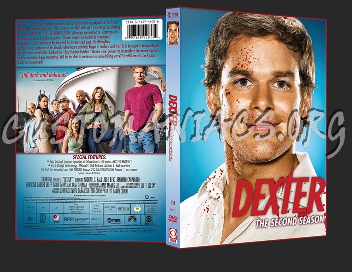 Dexter Season 2 dvd cover