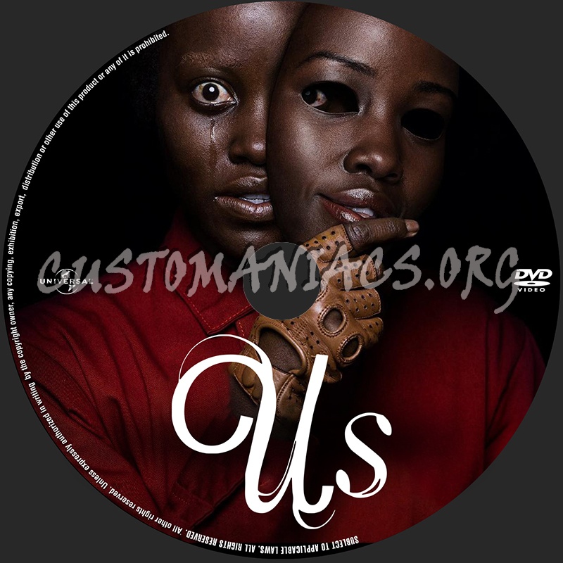 Us (2019) dvd label