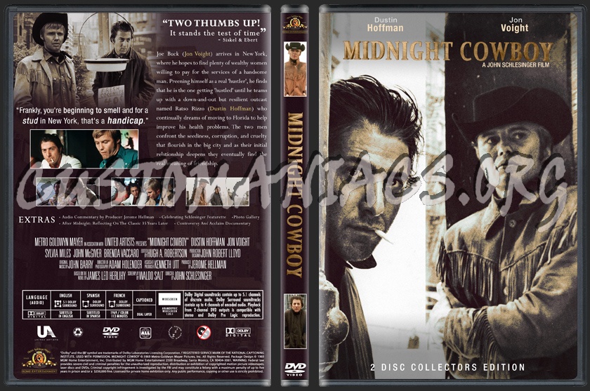 Midnight Cowboy dvd cover