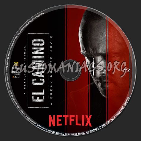 El Camino: A Breaking Bad Movie blu-ray label