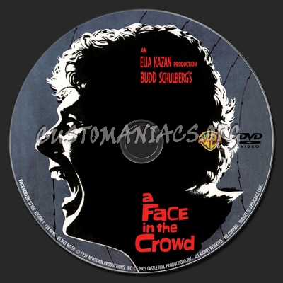 Face In The Crowd, A dvd label
