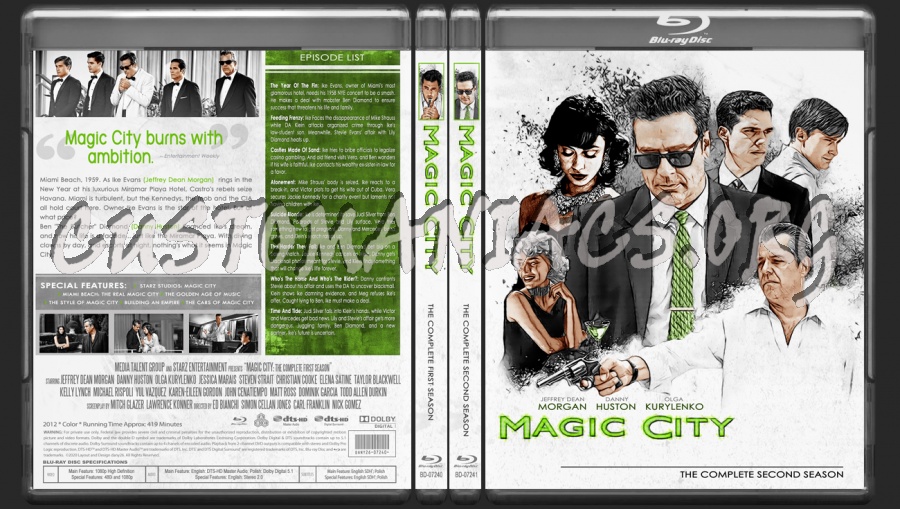 Magic City - The Complete Collection |TV Collection by dany26| blu-ray cover