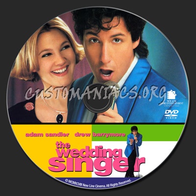 The Wedding Singer dvd label