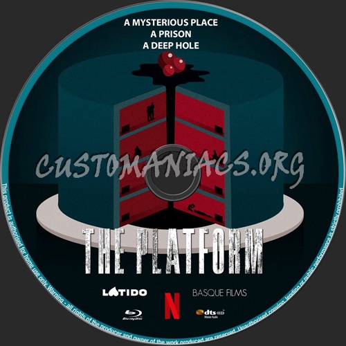 The Platform blu-ray label