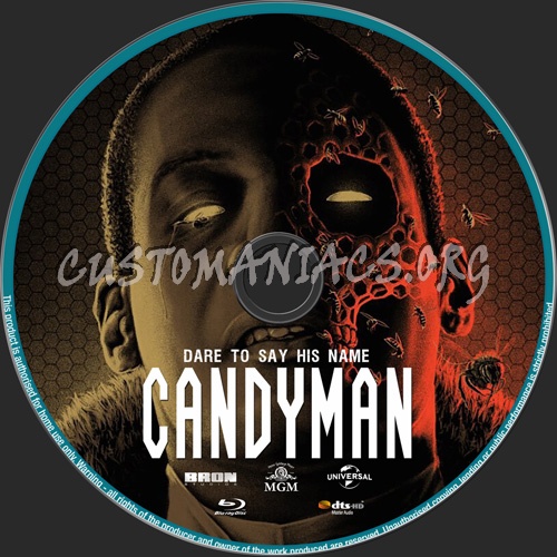 Candyman 2020 blu-ray label