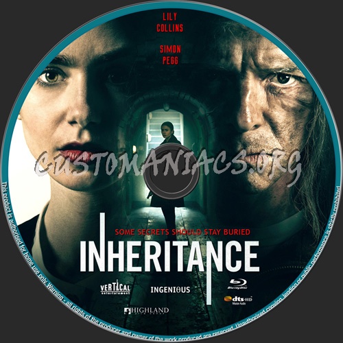 Inheritance blu-ray label