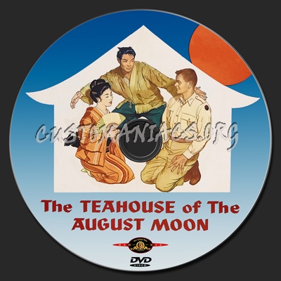 The Teahouse Of The August Moon dvd label