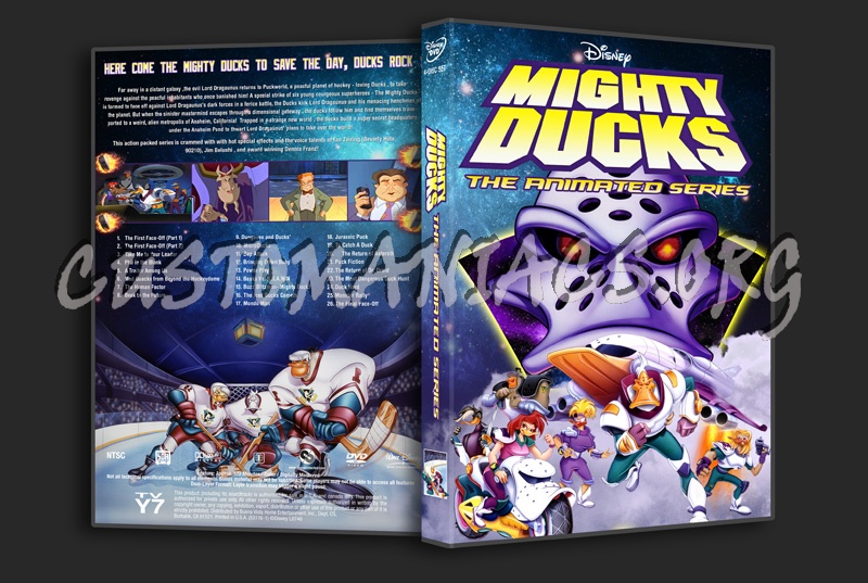 Disney's The Mighty Ducks Animated Series dvd cover