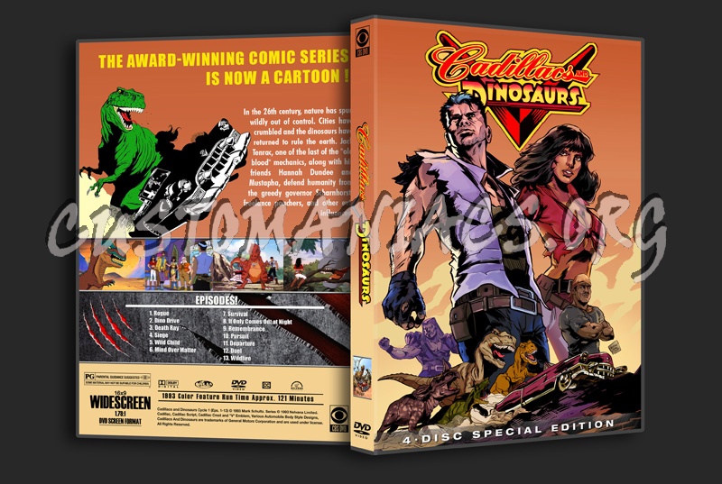 Cadillacs and Dinosaurs The Complete Series dvd cover