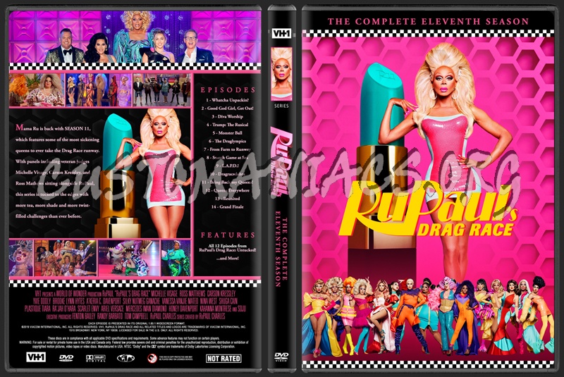 RuPaul's Drag Race - Season 11 dvd cover