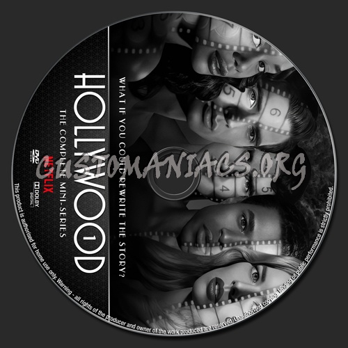 Hollywood dvd label