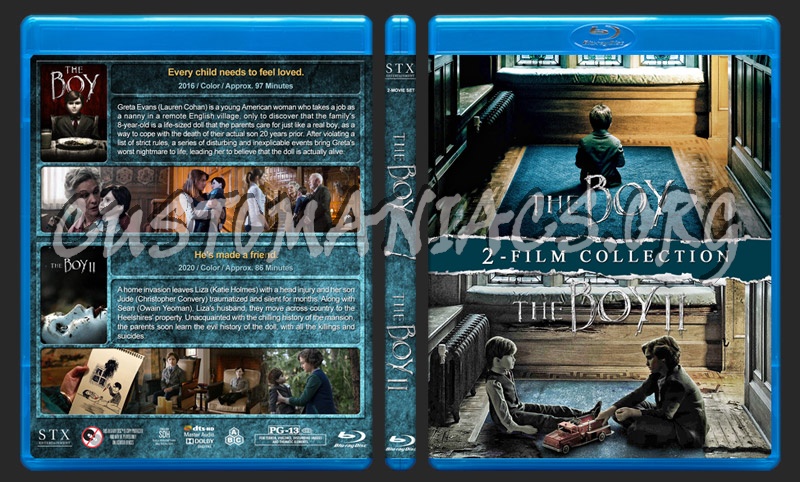 The Boy Double Feature blu-ray cover