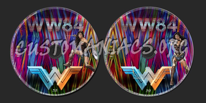 Wonder Woman 1984 (2020) blu-ray label