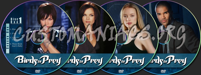 Birds Of Prey dvd label