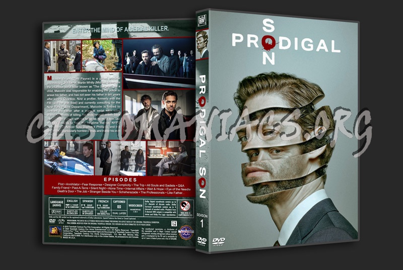 Prodigal Son - Season 1 dvd cover