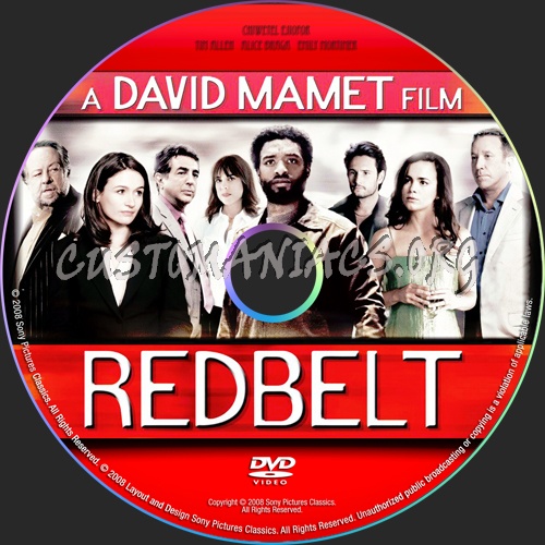 Redbelt dvd label