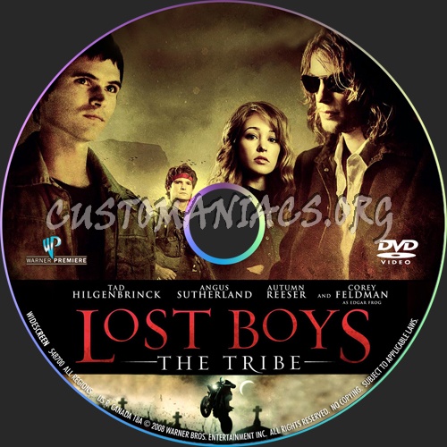 Lost Boys The Tribe dvd label