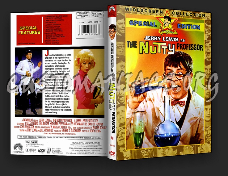 The Nutty Professor dvd cover
