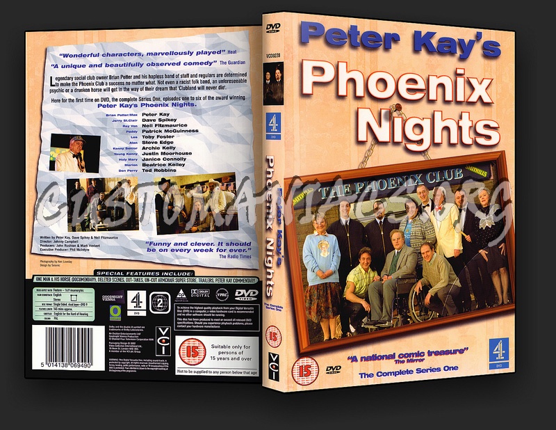 Phoenix Nights Series 1 dvd cover