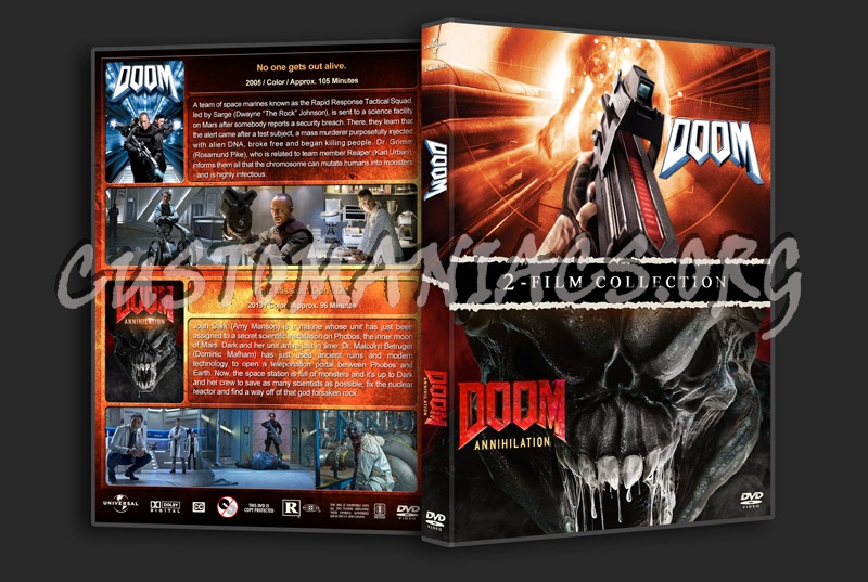 Doom Double Feature dvd cover