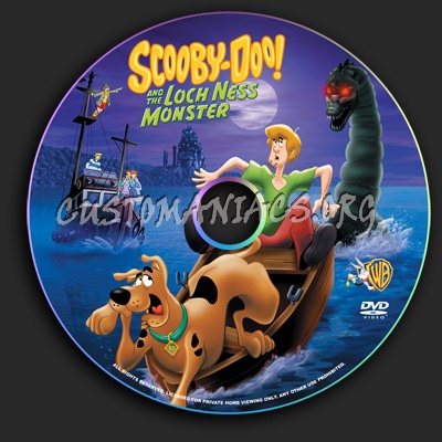 Scooby-Doo and the Loch Ness Monster dvd label