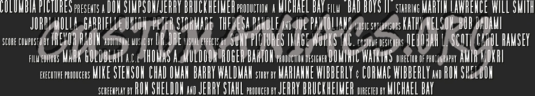 Name: Bad Boys 2 Credits c Preview.jpg
Views: 551
Size: 182.2 KB Name: Bad Boys 2 Credits c Preview.jpg
Views: 551
Size: 182.2 KB