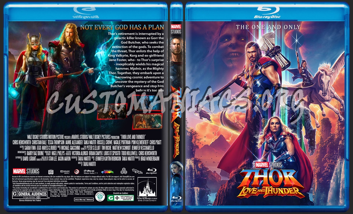 thor 2022 dvd cover