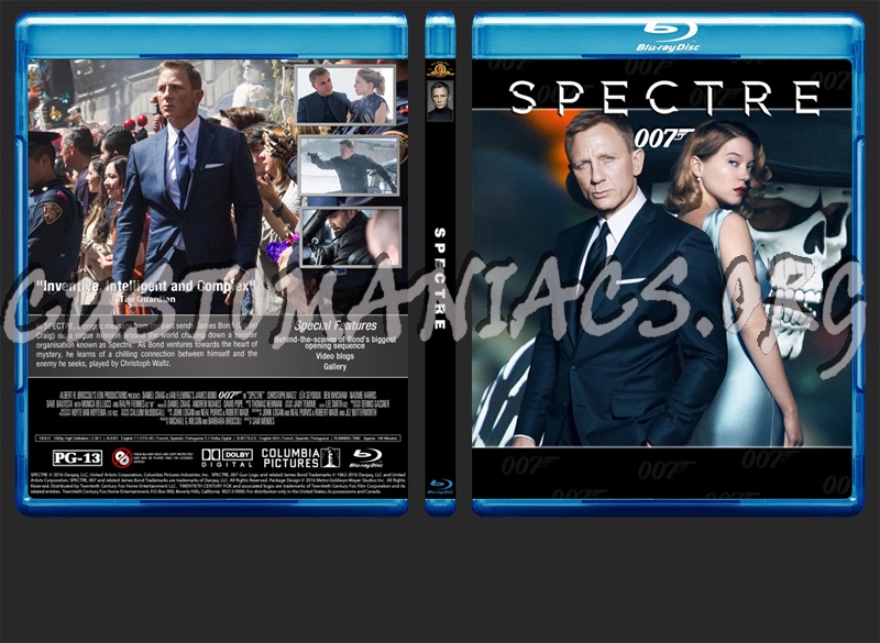 Spectre 007 blu-ray cover - DVD Covers & Labels by Customaniacs, id: 235855 free download highres blu-ray cover Spectre 007 blu-ray cover - DVD Covers & Labels by Customaniacs, id: 235855 free download highres blu-ray cover