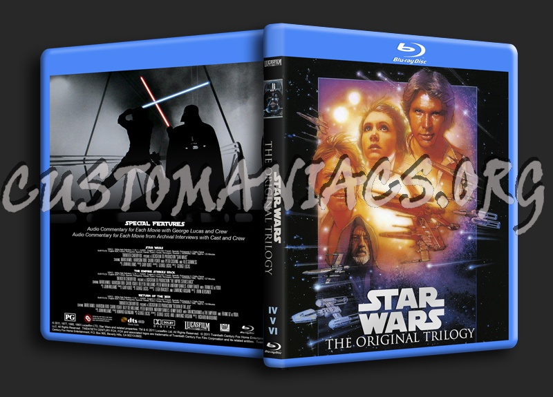 Star Wars The Original Trilogy Blu Ray Cover Dvd Covers Labels By Customaniacs Id Free Download Highres Blu Ray Cover