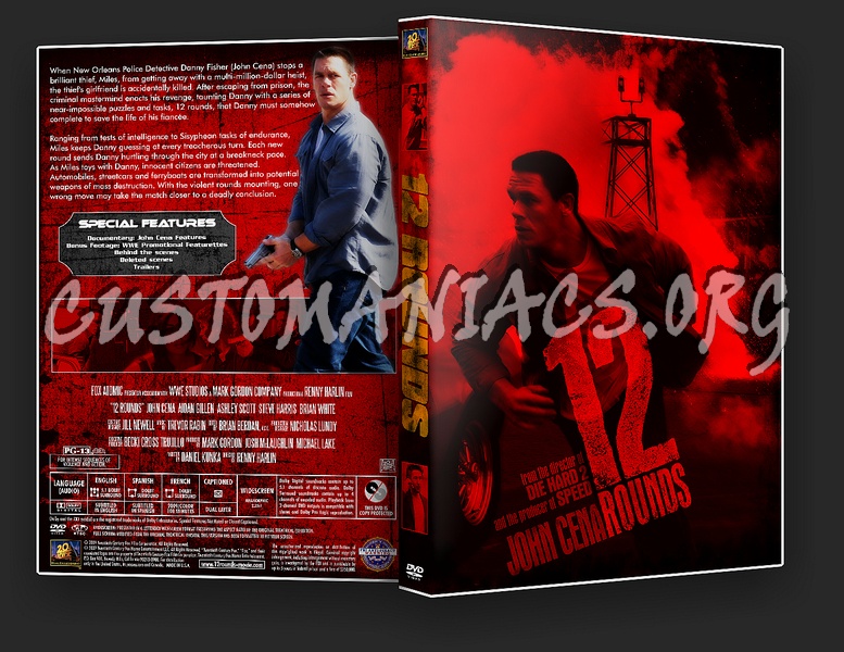12 Rounds (2009) dvd movie cover