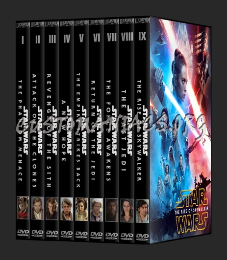 Star wars skywalker saga hotsell dvd
