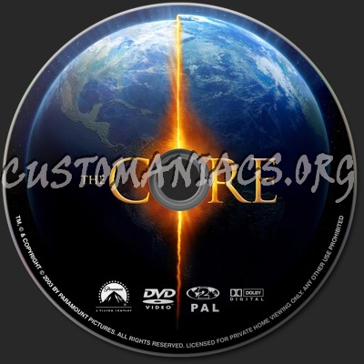 The Core dvd label - DVD Covers & Labels by Customaniacs, id: 30399 ...