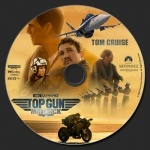 Top Gun: Maverick 4k blu-ray label