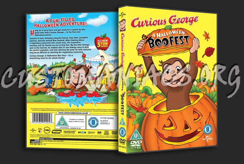 THOMAS & FRIENDS HALLOWEEN ADVENTURE + CURIOUS GEORGE A BOOFEST DVD LOT  ANIME 884487100695