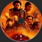 Dune Part Two dvd label