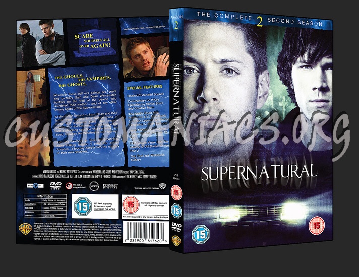 Name:  Supernatural (Season 2 - Cover Preview).jpg
Views: 5671
Size:  232.2 KB