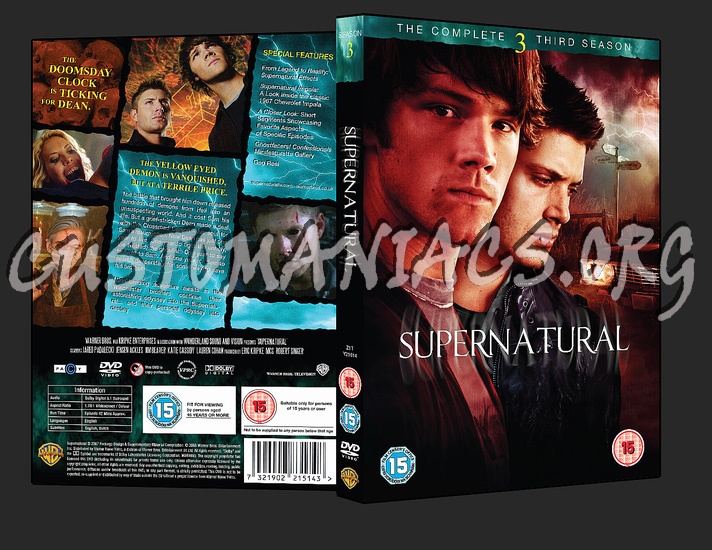 Name:  Supernatural (Season 3 - Cover Preview).jpg
Views: 6810
Size:  235.2 KB