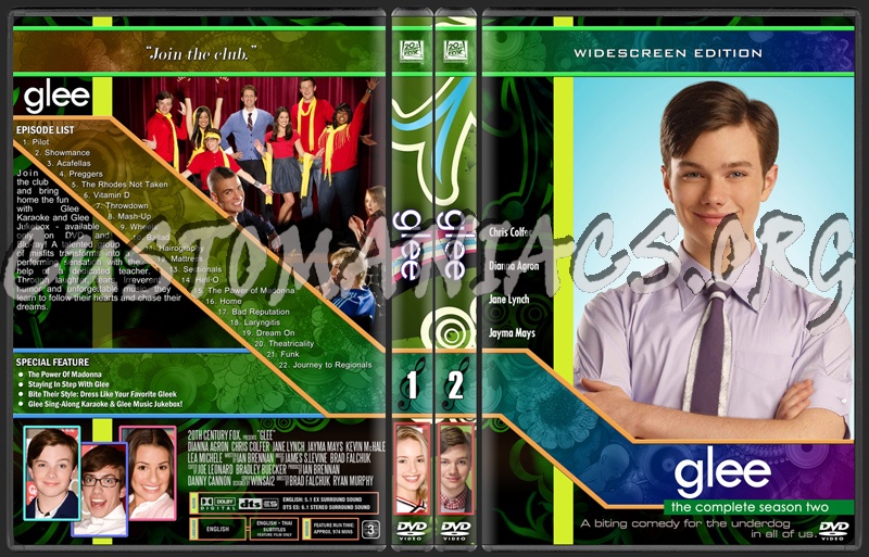 Glee dvd cover - DVD Covers & Labels by Customaniacs, id: 153003 free