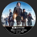 Rogue One: A Star Wars Story 4K blu-ray label