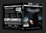 Batman Begins 4K blu-ray cover