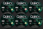 Quincy, ME Season 1 & 2 dvd label