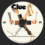 Clue : The Movie (1985) dvd label