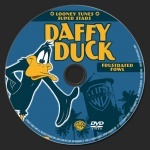 Daffy Duck Frustrated Fowl dvd label