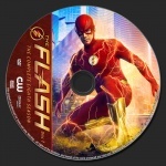 The Flash Season 8 dvd label