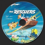The Rescuers dvd label
